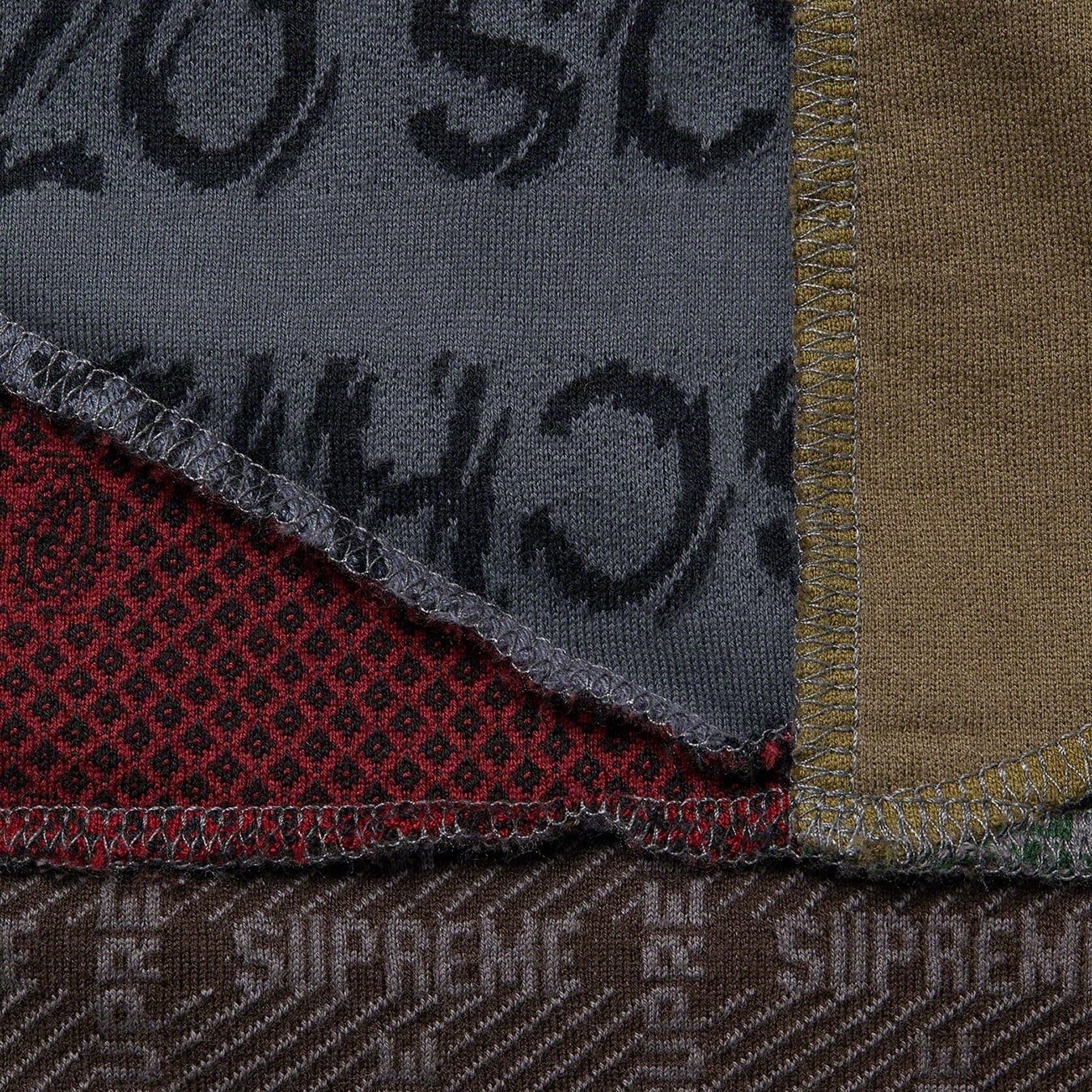 Patchwork Jacquard L/S Top view 4